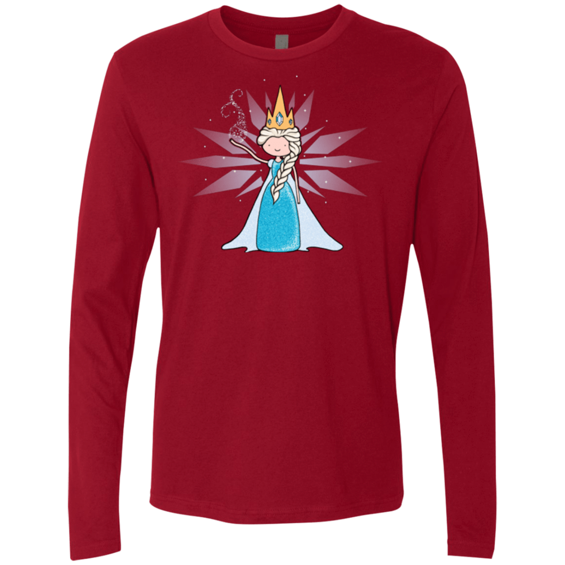 T-Shirts Cardinal / Small Ice Queen Men's Premium Long Sleeve