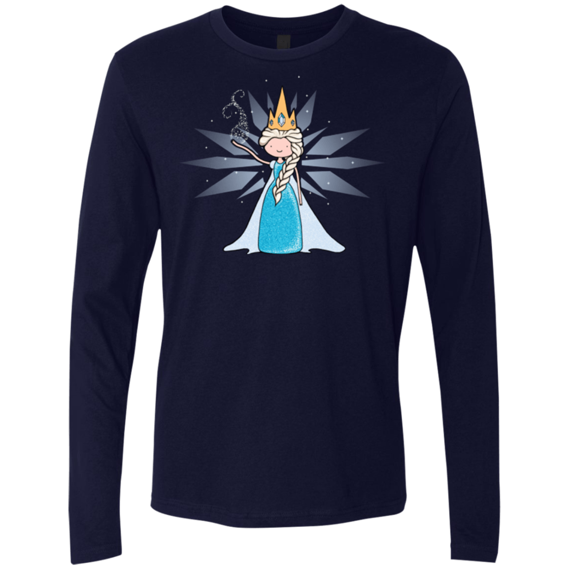 T-Shirts Midnight Navy / Small Ice Queen Men's Premium Long Sleeve