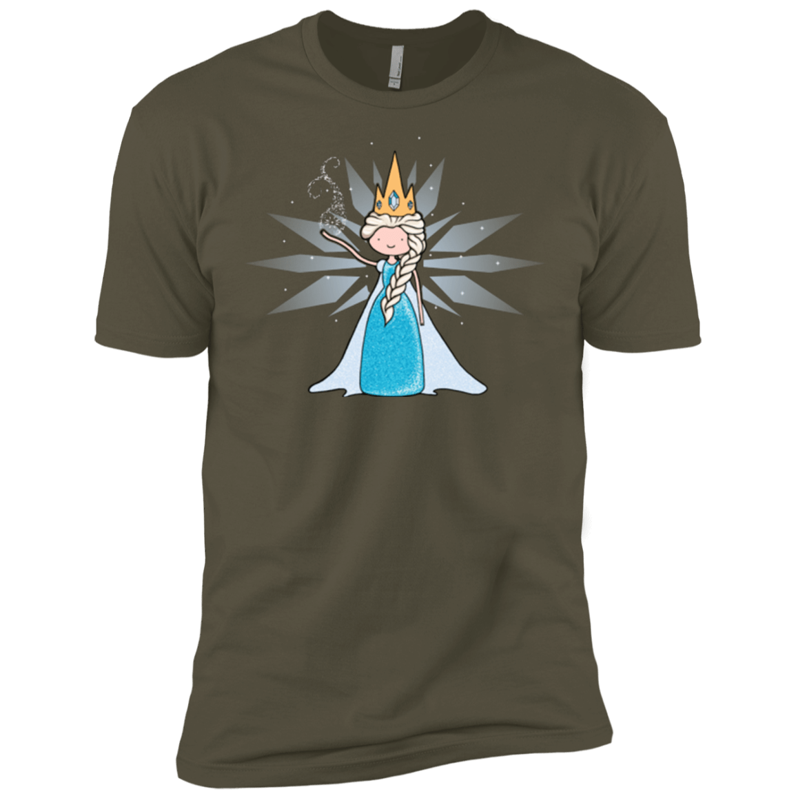 T-Shirts Military Green / X-Small Ice Queen Men's Premium T-Shirt