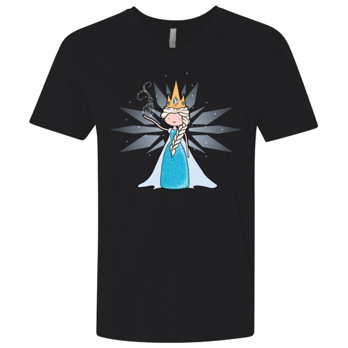 T-Shirts Black / X-Small Ice Queen Men's Premium V-Neck