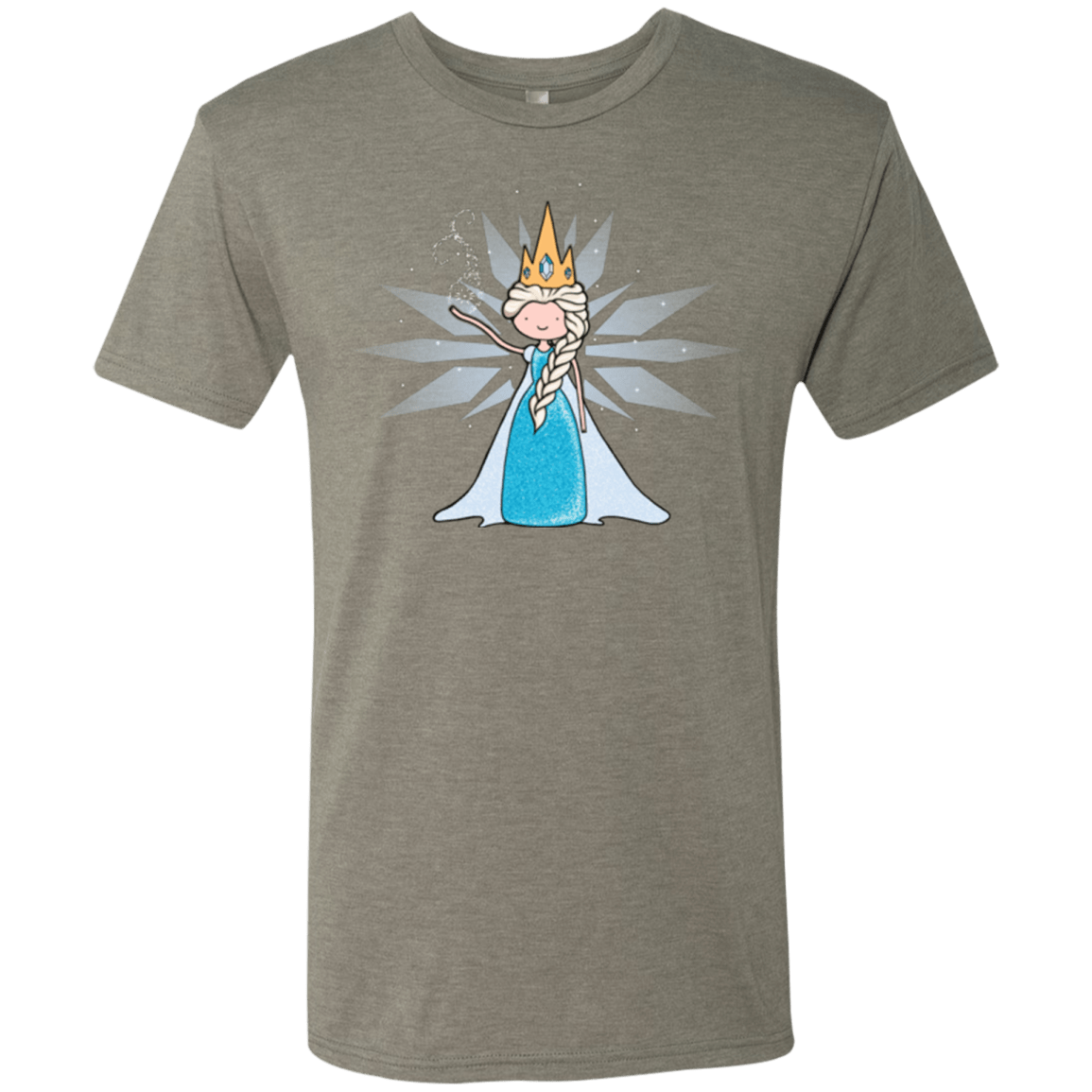 T-Shirts Venetian Grey / Small Ice Queen Men's Triblend T-Shirt