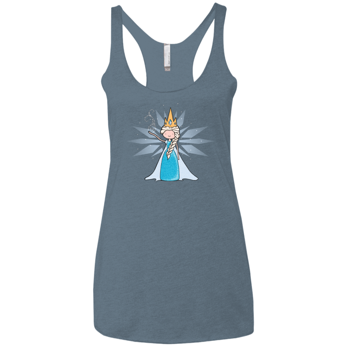 T-Shirts Indigo / X-Small Ice Queen Women's Triblend Racerback Tank