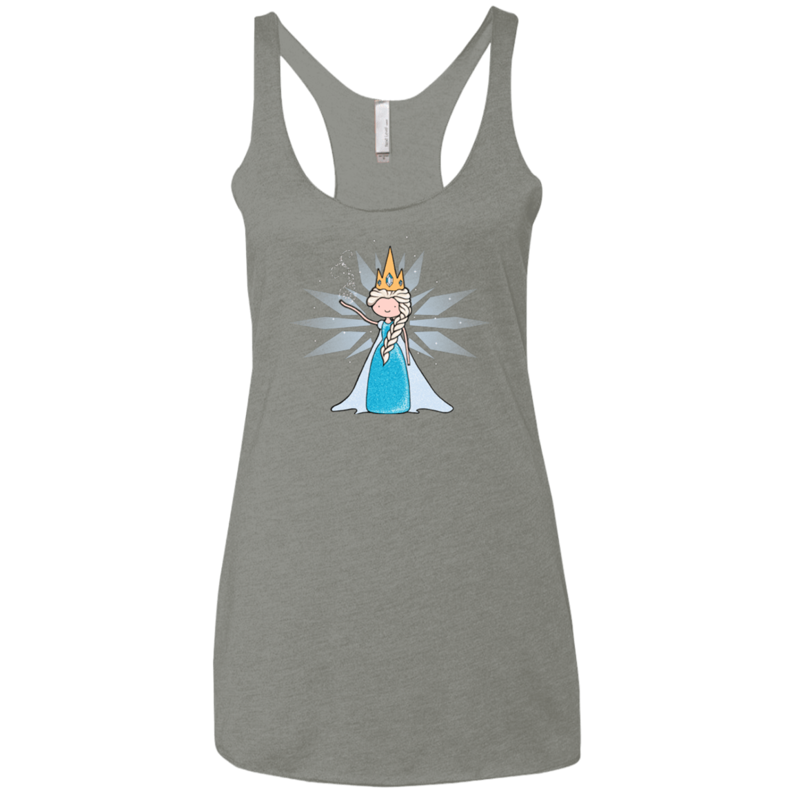 T-Shirts Venetian Grey / X-Small Ice Queen Women's Triblend Racerback Tank
