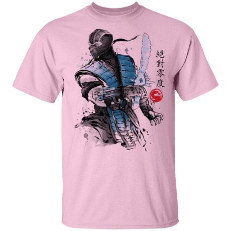 T-Shirts Light Pink / S Ice Warrior Sumi-E T-Shirt