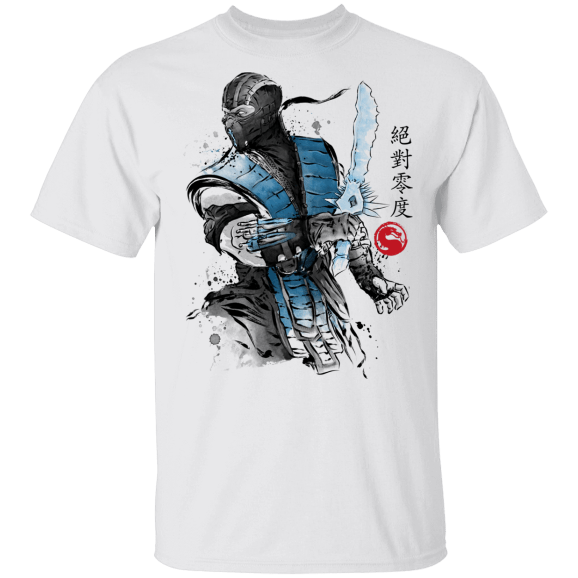 T-Shirts White / S Ice Warrior Sumi-E T-Shirt