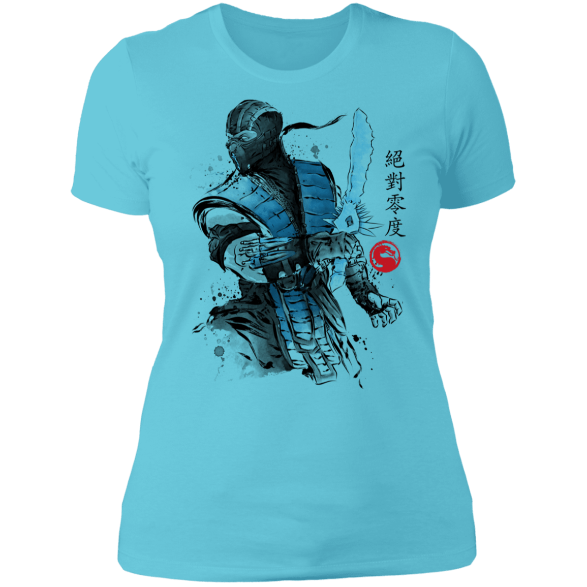 T-Shirts Cancun / S Ice Warrior Sumi-E Women's Premium T-Shirt