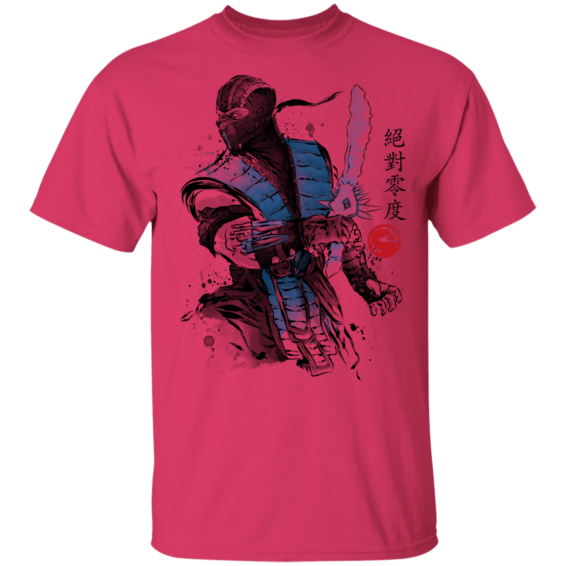 T-Shirts Heliconia / YXS Ice Warrior Sumi-E Youth T-Shirt