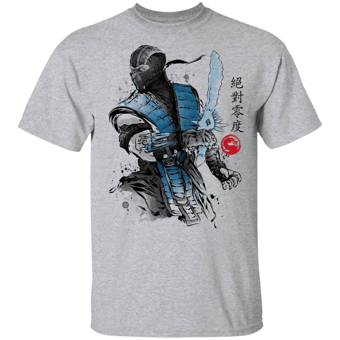 T-Shirts Sport Grey / YXS Ice Warrior Sumi-E Youth T-Shirt