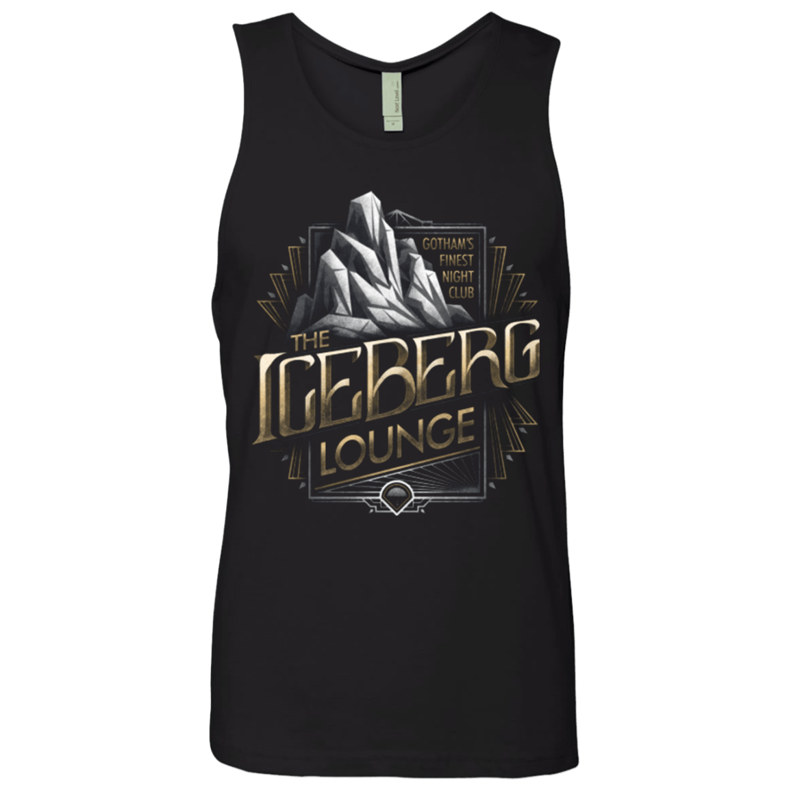 T-Shirts Black / Small Iceberg Lounge Men's Premium Tank Top