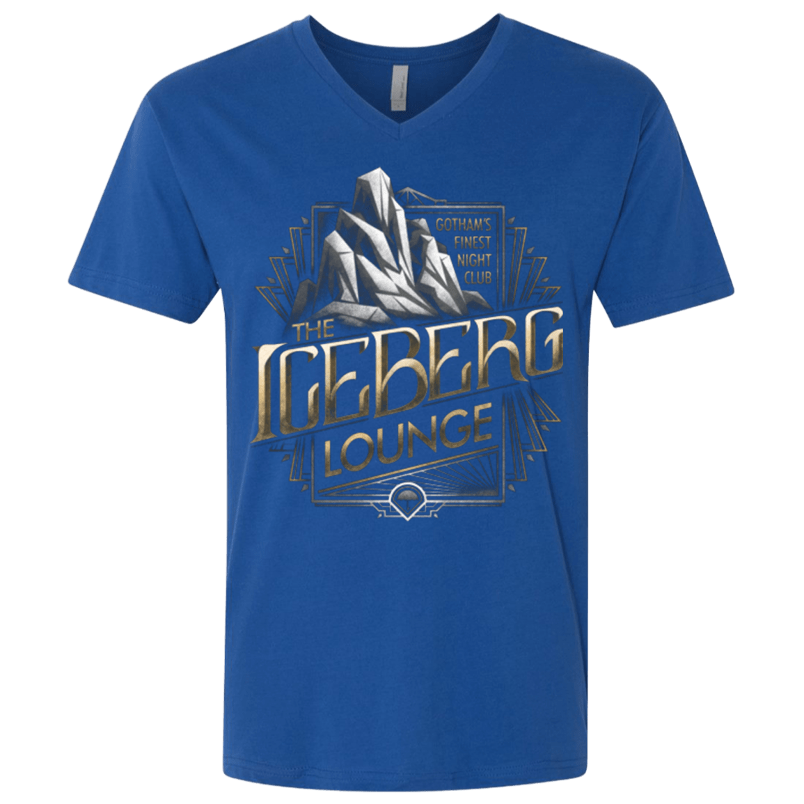T-Shirts Royal / X-Small Iceberg Lounge Men's Premium V-Neck
