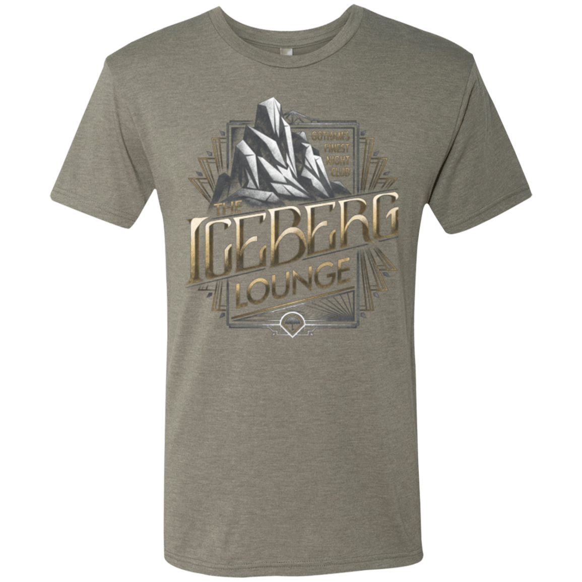 T-Shirts Venetian Grey / Small Iceberg Lounge Men's Triblend T-Shirt