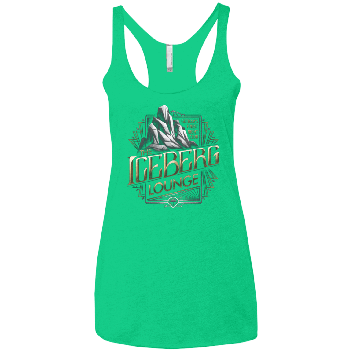 T-Shirts Envy / X-Small Iceberg Lounge Women's Triblend Racerback Tank