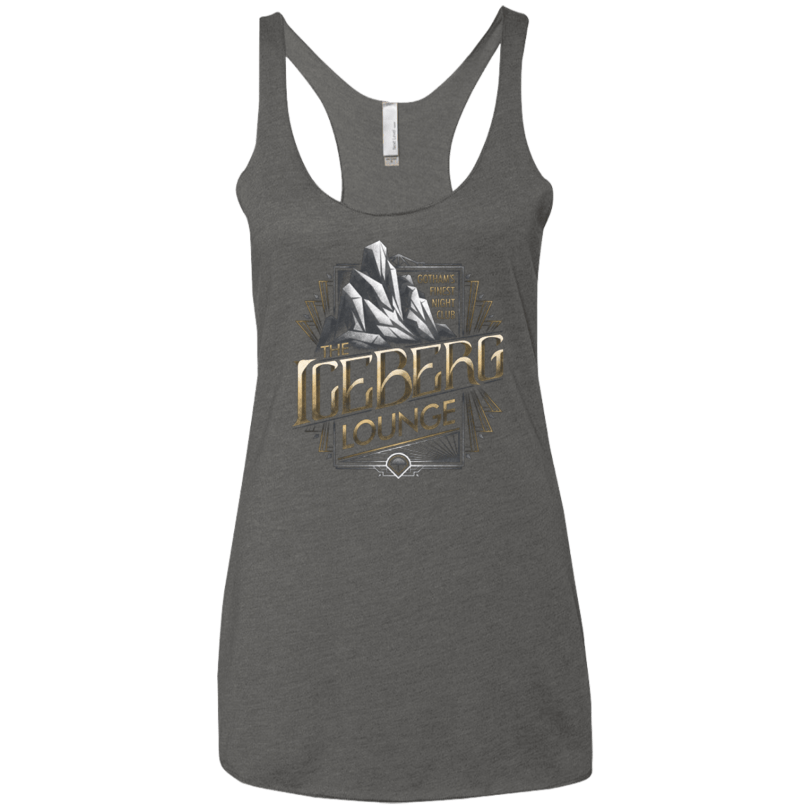 T-Shirts Premium Heather / X-Small Iceberg Lounge Women's Triblend Racerback Tank
