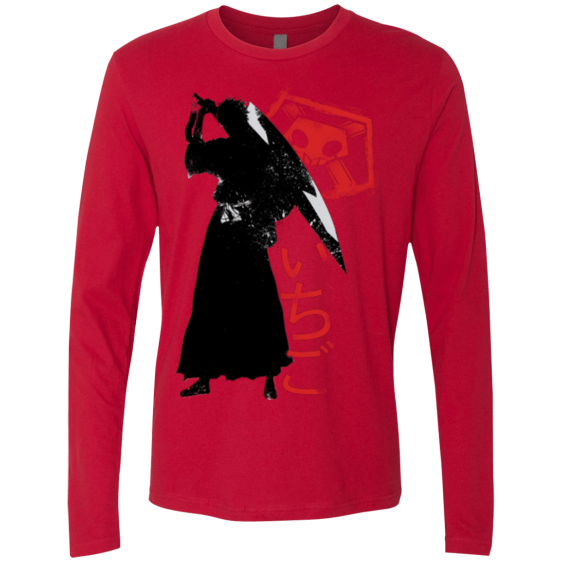 T-Shirts Red / Small Ichigo Men's Premium Long Sleeve