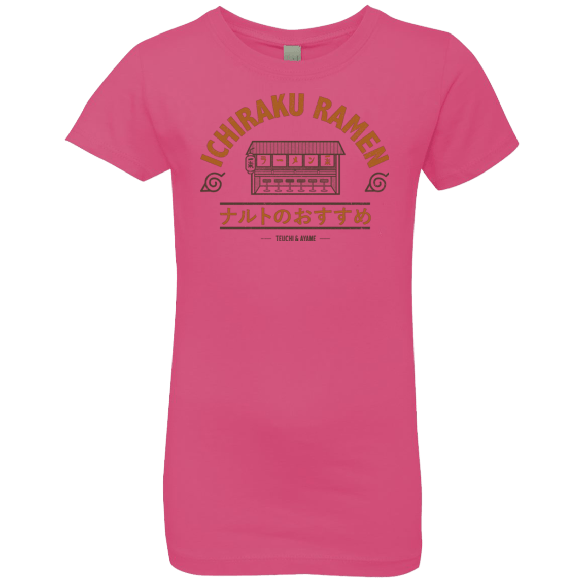 T-Shirts Hot Pink / YXS Ichiraku Girls Premium T-Shirt