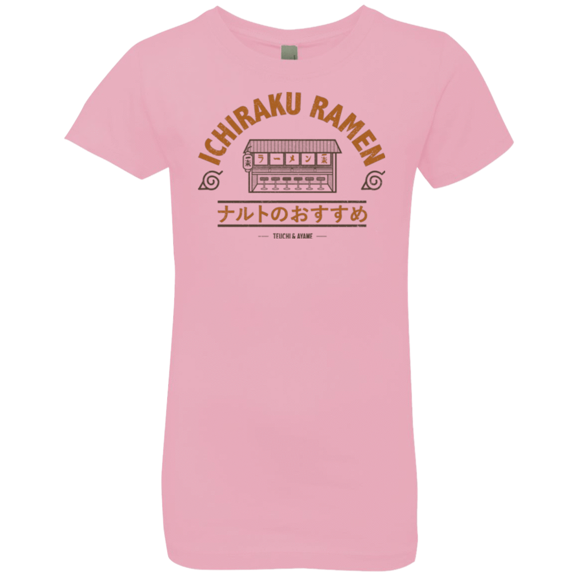 T-Shirts Light Pink / YXS Ichiraku Girls Premium T-Shirt