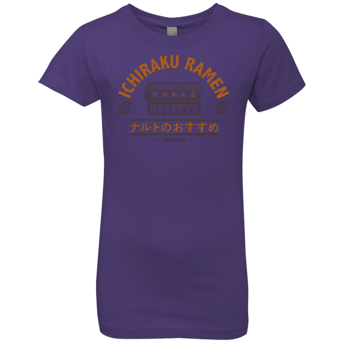 T-Shirts Purple Rush / YXS Ichiraku Girls Premium T-Shirt