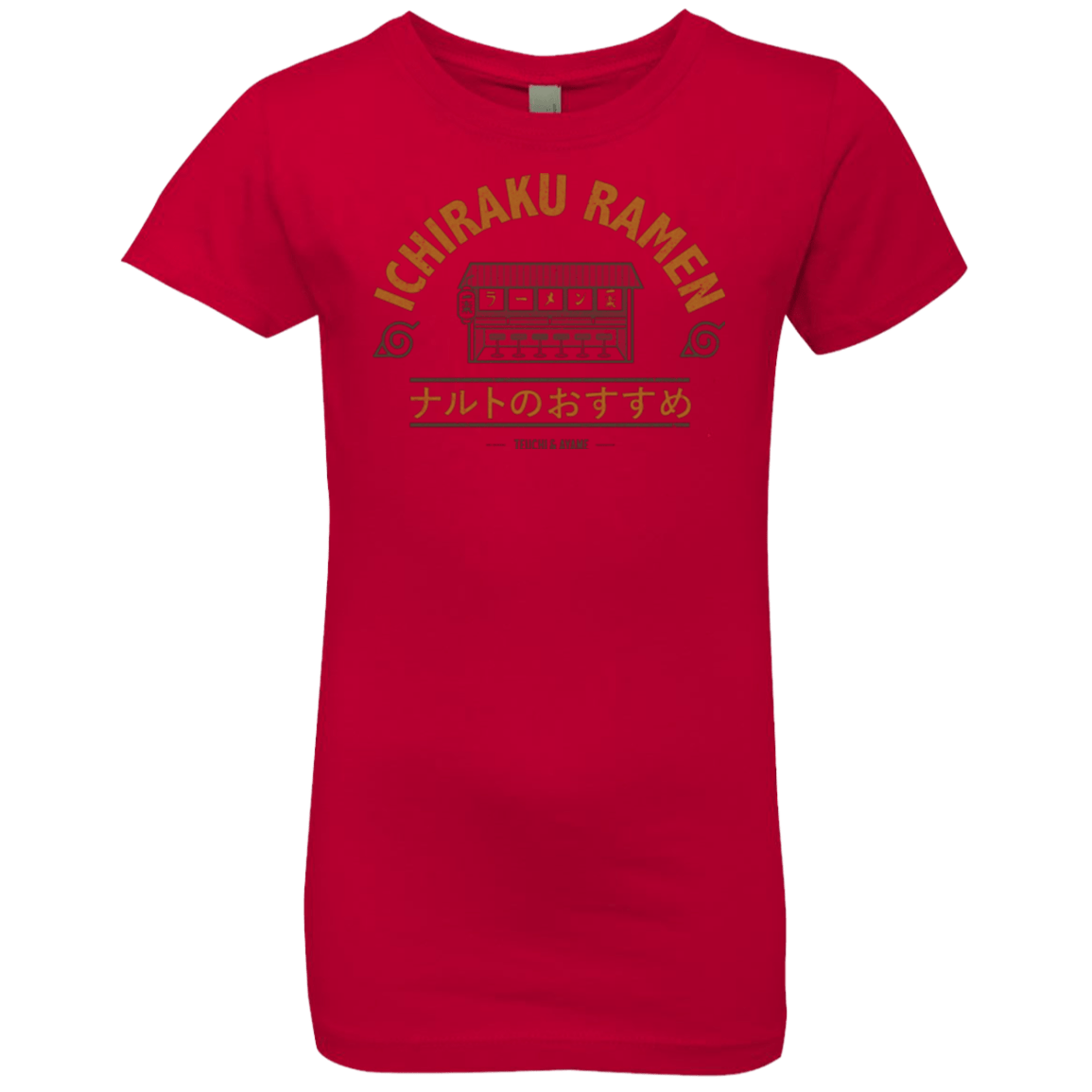 T-Shirts Red / YXS Ichiraku Girls Premium T-Shirt