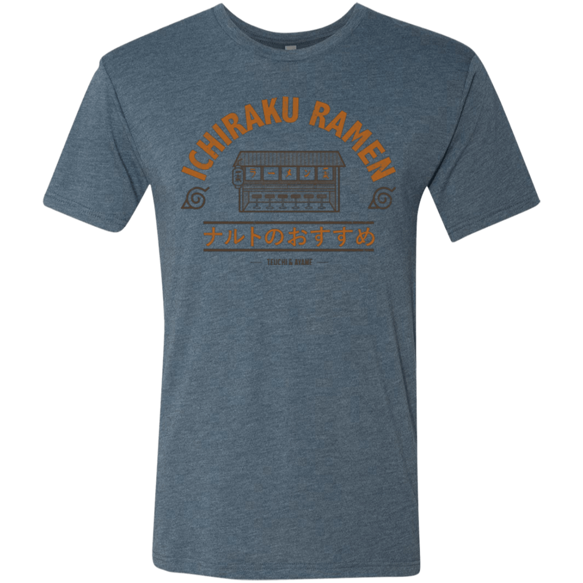 T-Shirts Indigo / Small Ichiraku Men's Triblend T-Shirt