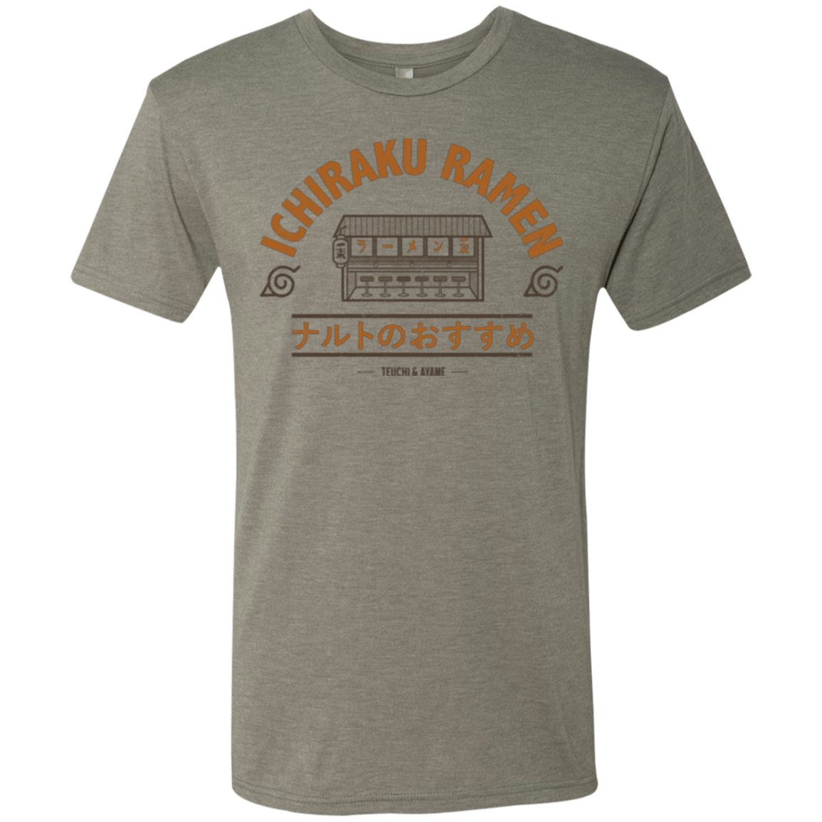 T-Shirts Venetian Grey / Small Ichiraku Men's Triblend T-Shirt