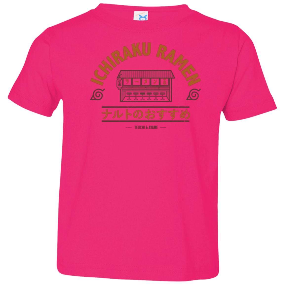 T-Shirts Hot Pink / 2T Ichiraku Toddler Premium T-Shirt