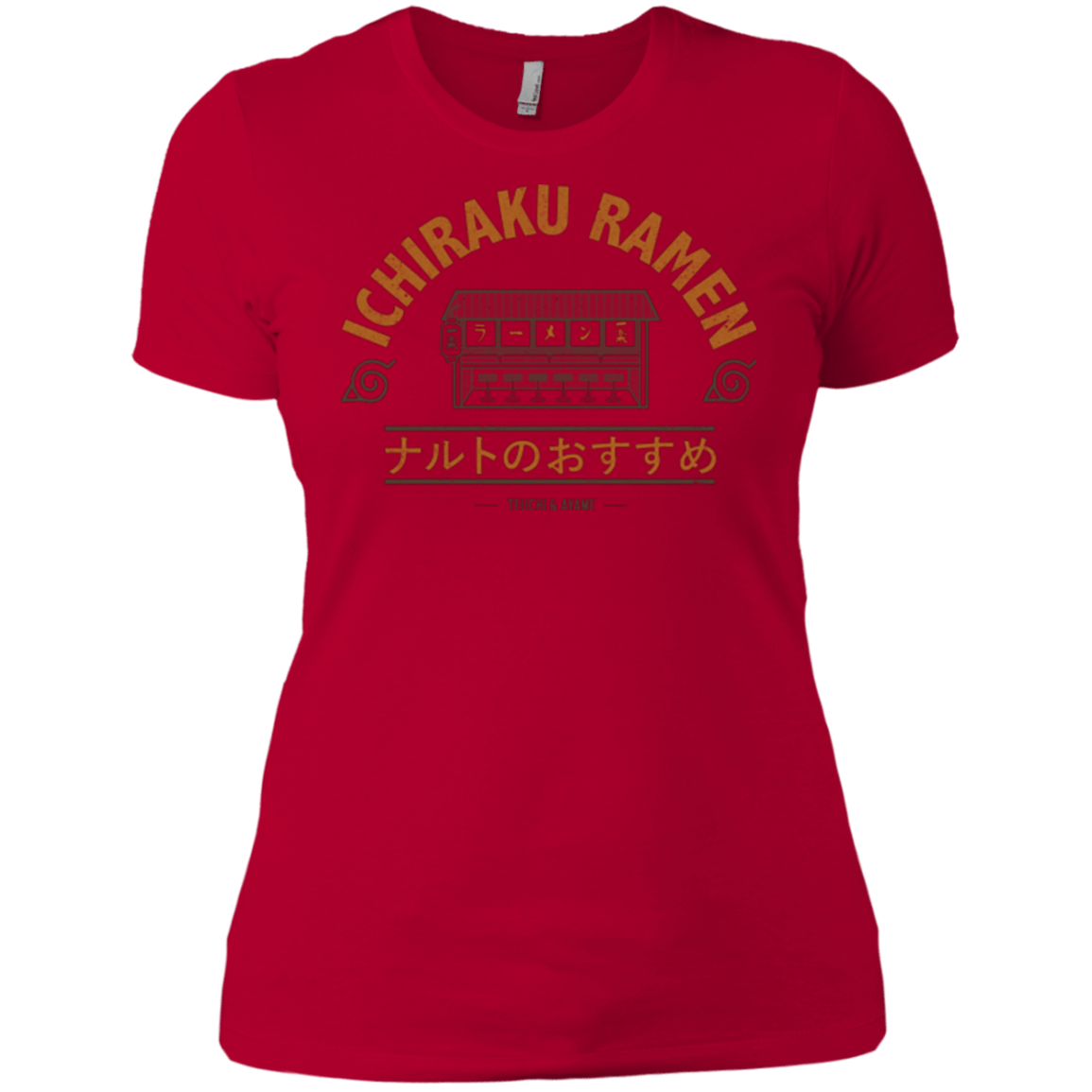 T-Shirts Red / X-Small Ichiraku Women's Premium T-Shirt