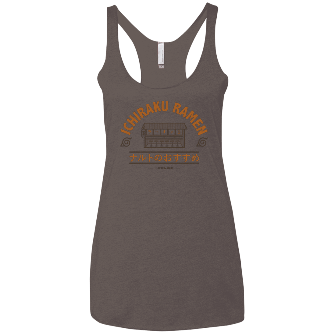T-Shirts Macchiato / X-Small Ichiraku Women's Triblend Racerback Tank