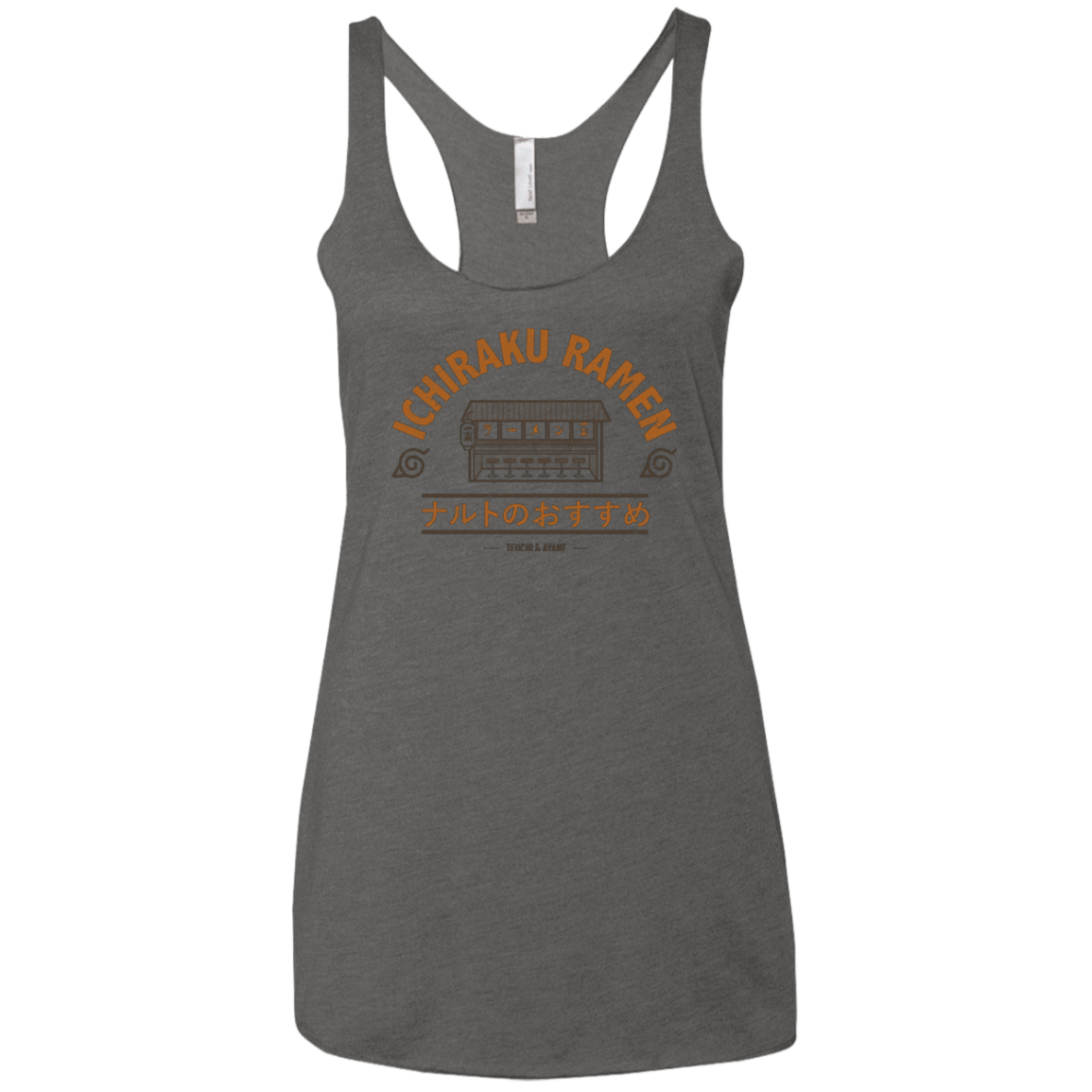 T-Shirts Premium Heather / X-Small Ichiraku Women's Triblend Racerback Tank