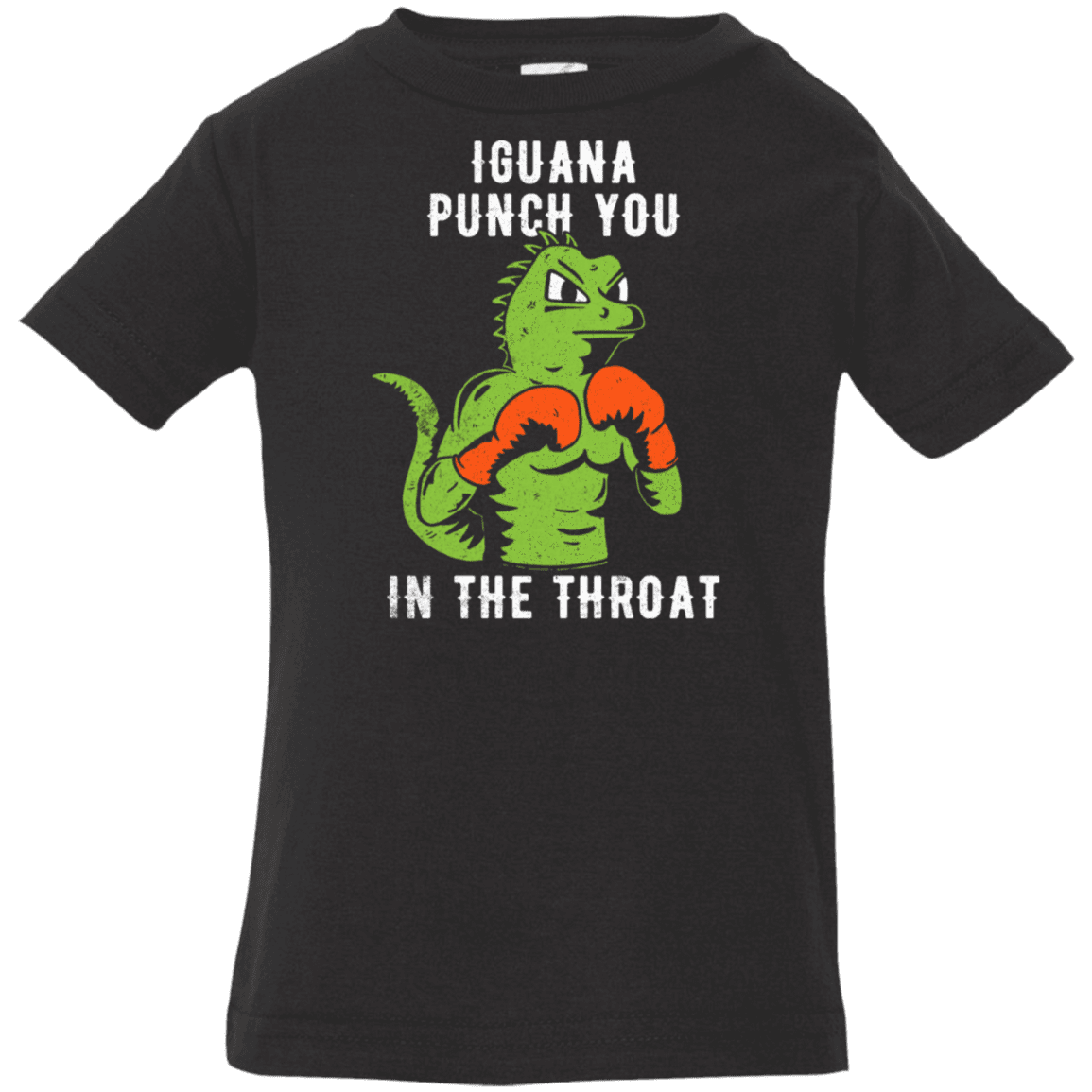 T-Shirts Black / 6 Months Iguana Punch You Infant Premium T-Shirt