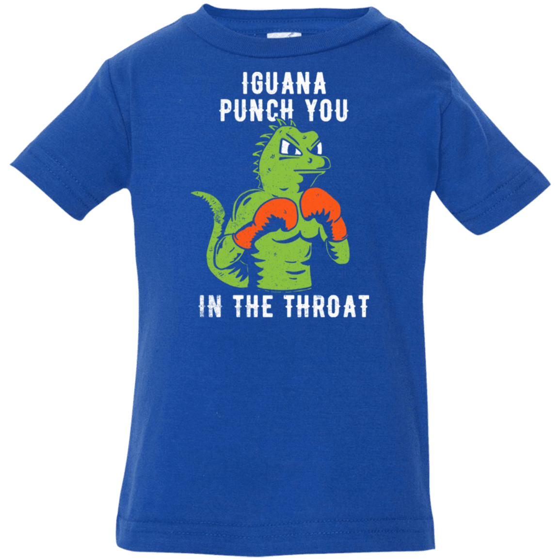 T-Shirts Royal / 6 Months Iguana Punch You Infant Premium T-Shirt