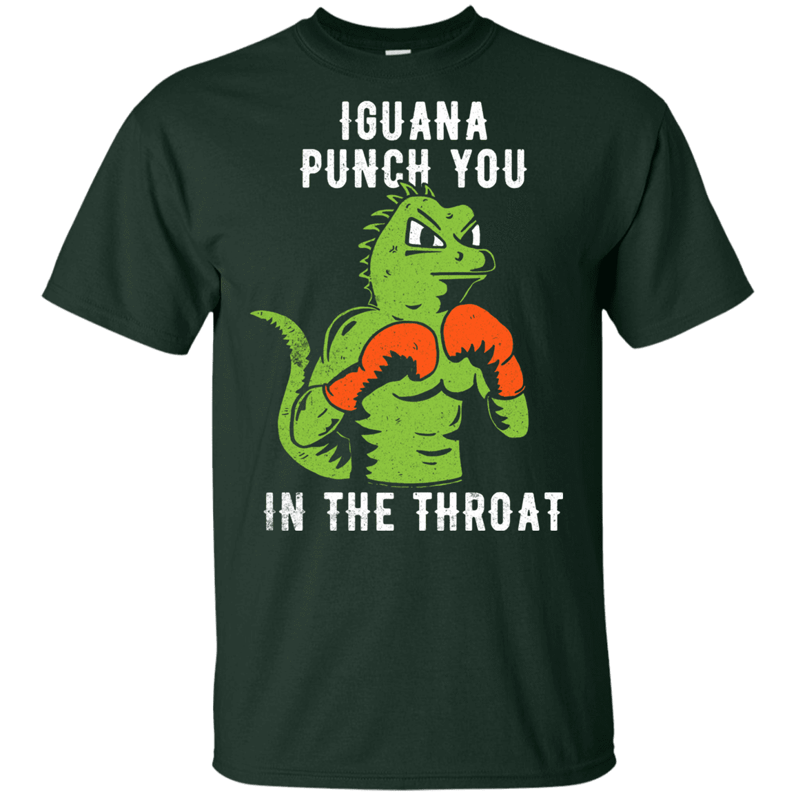 T-Shirts Forest / YXS Iguana Punch You Youth T-Shirt