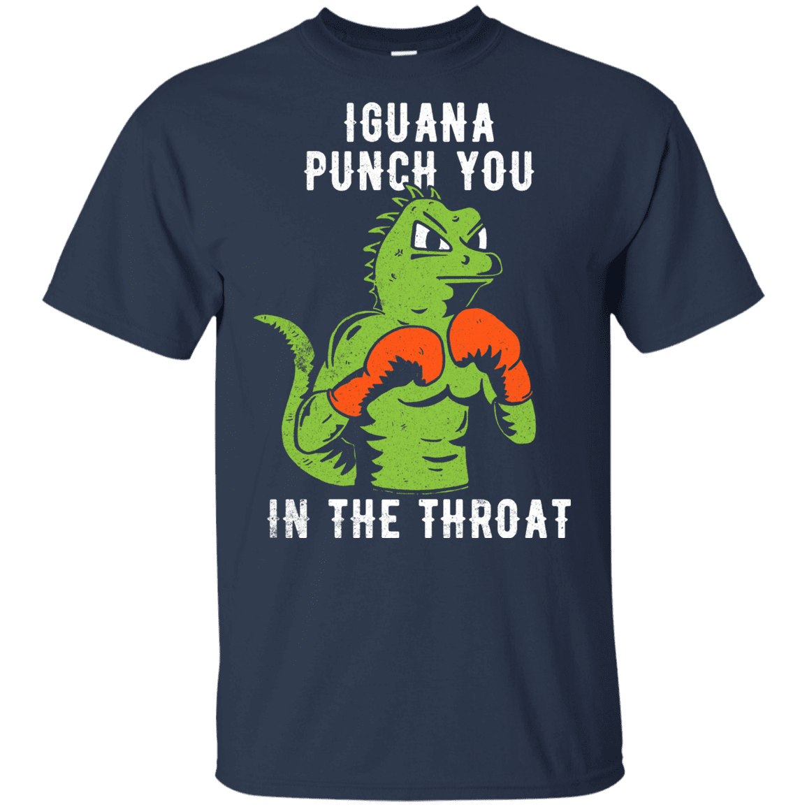 T-Shirts Navy / YXS Iguana Punch You Youth T-Shirt