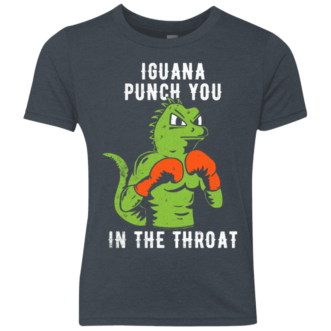 T-Shirts Vintage Navy / YXS Iguana Punch You Youth Triblend T-Shirt