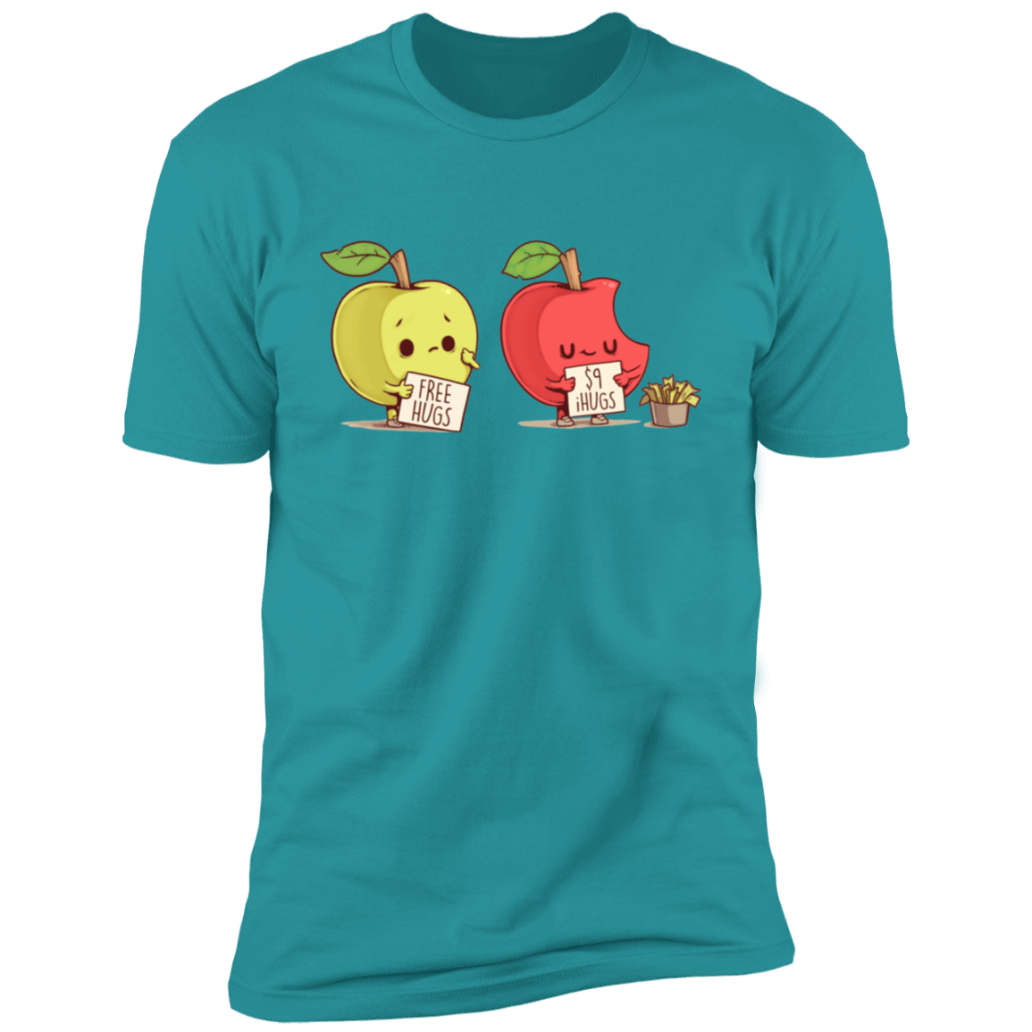 T-Shirts Tahiti Blue / S iHugs Shop Men's Premium T-Shirt