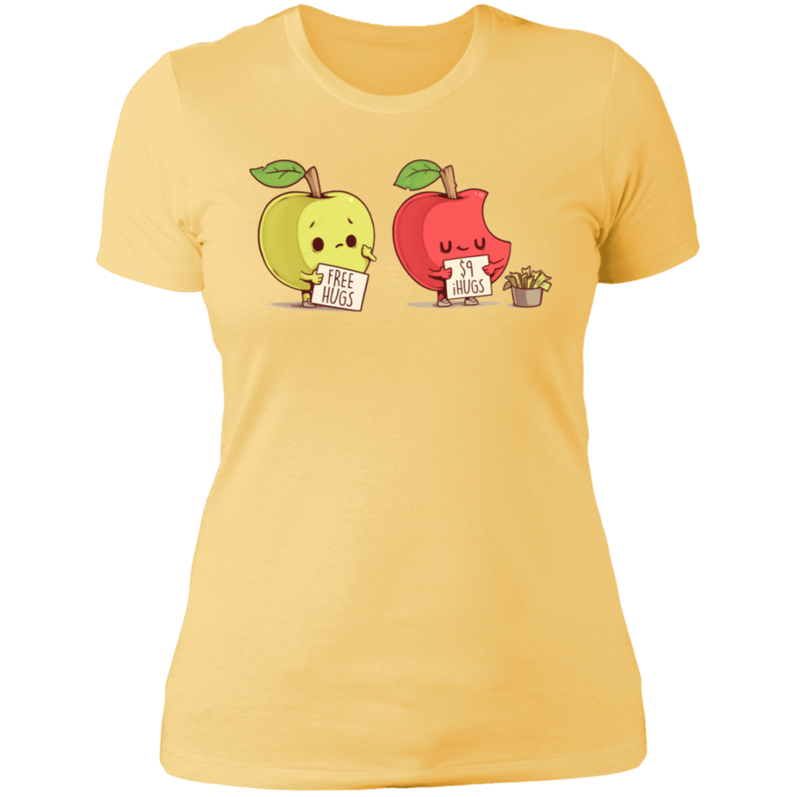 T-Shirts Banana Cream/ / S iHugs Shop Women's Premium T-Shirt