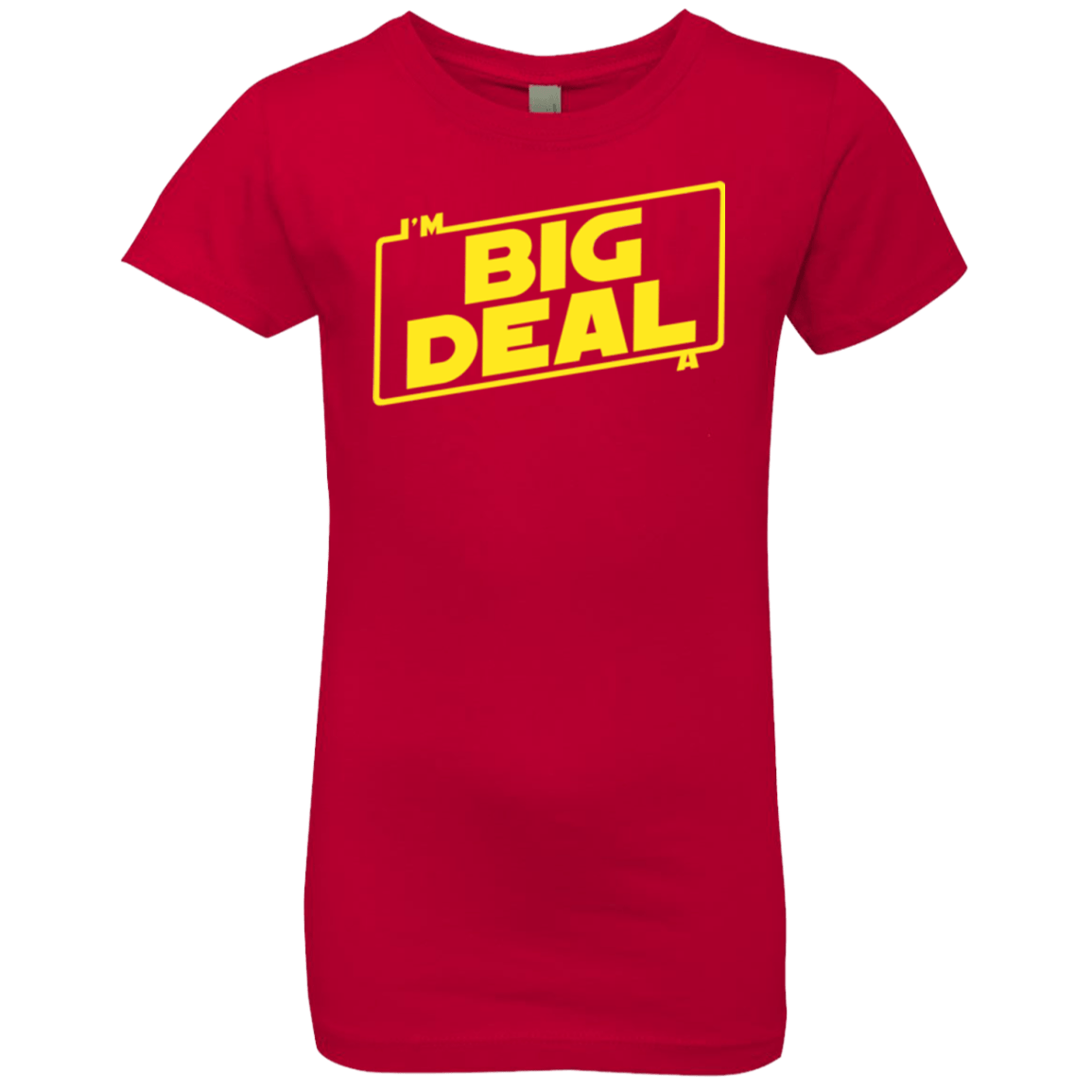 T-Shirts Red / YXS Im a Big Deal Girls Premium T-Shirt