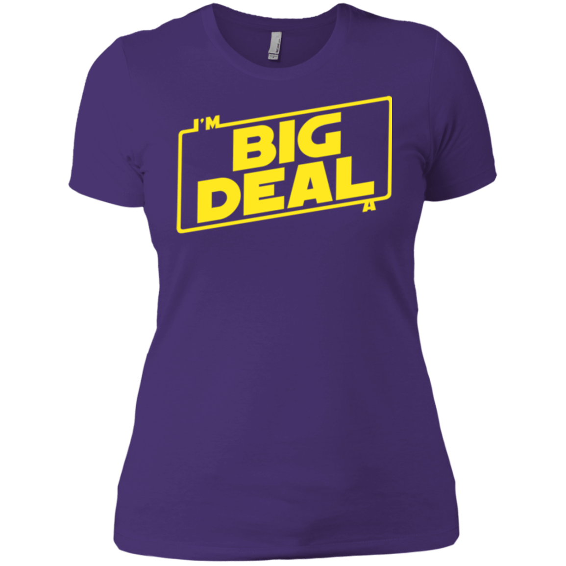 T-Shirts Purple / X-Small Im a Big Deal Women's Premium T-Shirt