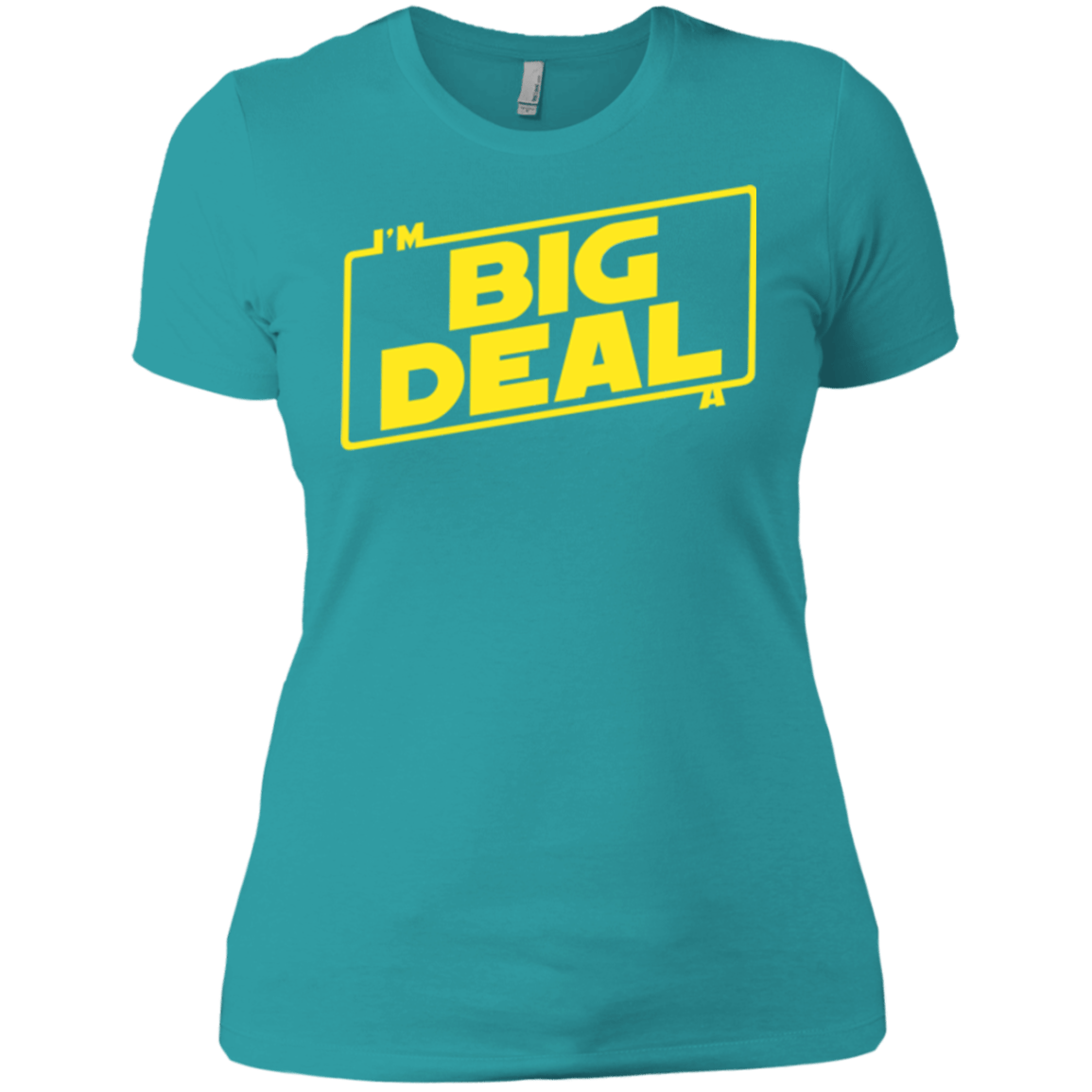 T-Shirts Tahiti Blue / X-Small Im a Big Deal Women's Premium T-Shirt