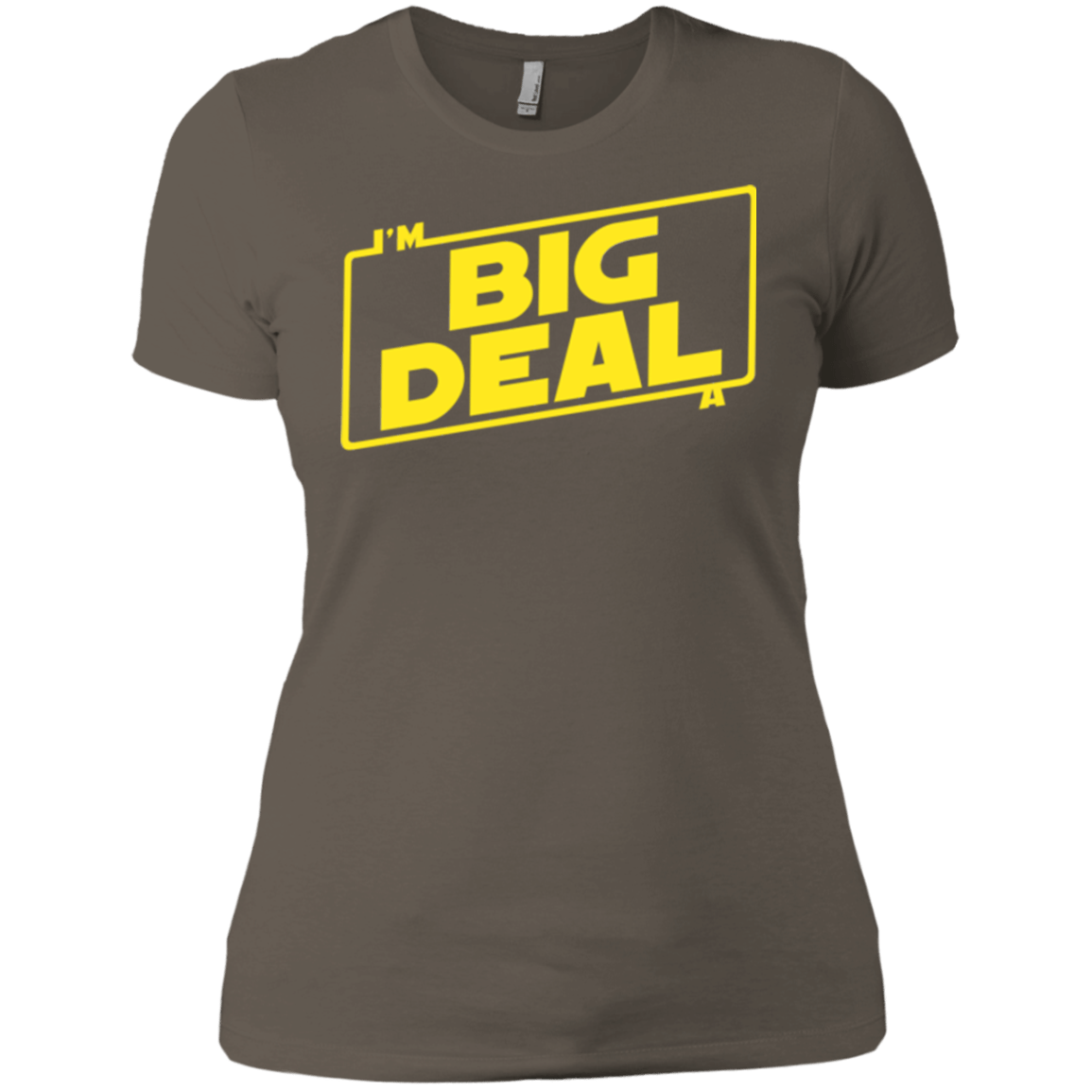 T-Shirts Warm Grey / X-Small Im a Big Deal Women's Premium T-Shirt