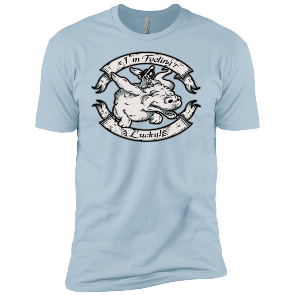 T-Shirts Light Blue / YXS IM FEELING LUCKY Boys Premium T-Shirt