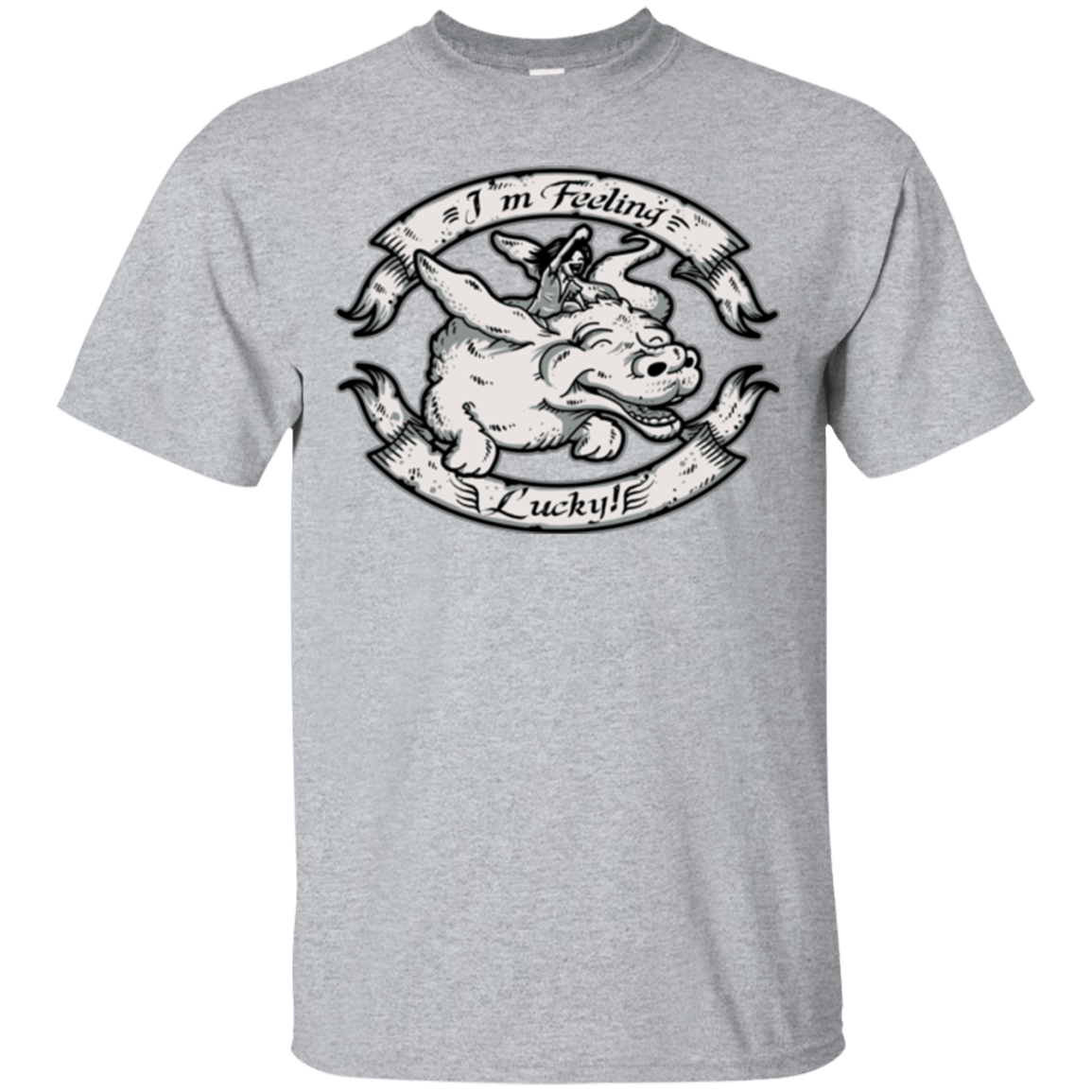 T-Shirts Sport Grey / Small IM FEELING LUCKY T-Shirt