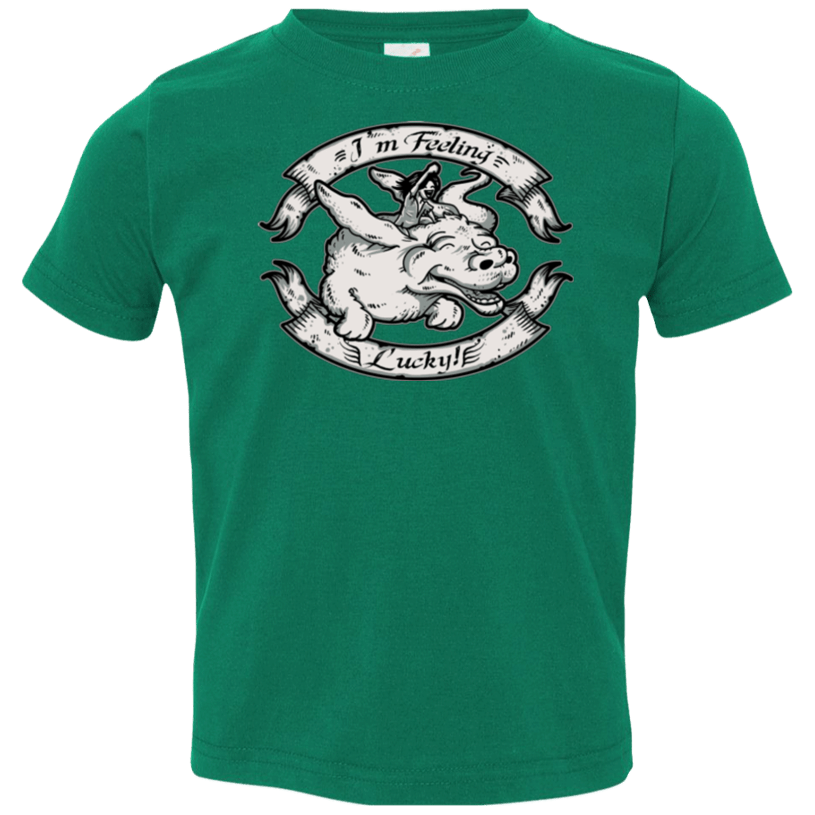 T-Shirts Kelly / 2T IM FEELING LUCKY Toddler Premium T-Shirt