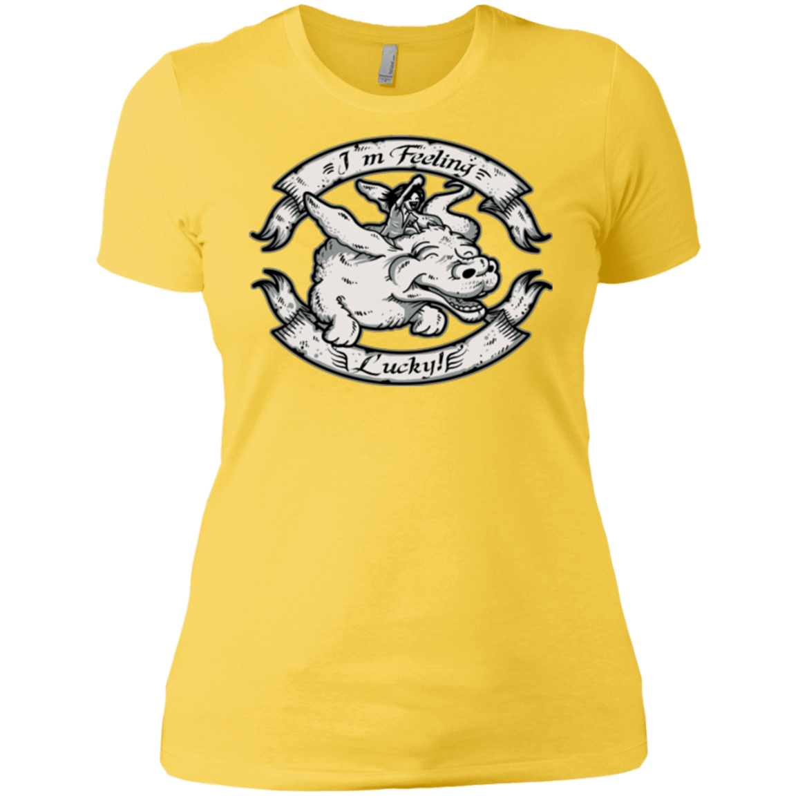 T-Shirts Vibrant Yellow / X-Small IM FEELING LUCKY Women's Premium T-Shirt