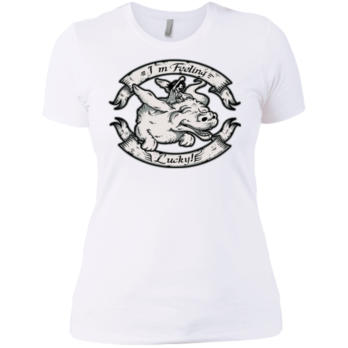 T-Shirts White / X-Small IM FEELING LUCKY Women's Premium T-Shirt