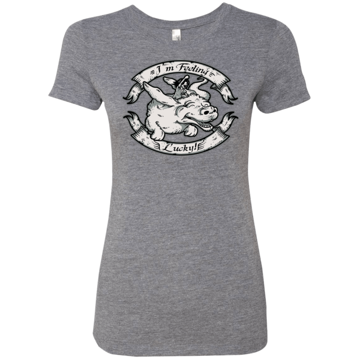 T-Shirts Premium Heather / Small IM FEELING LUCKY Women's Triblend T-Shirt