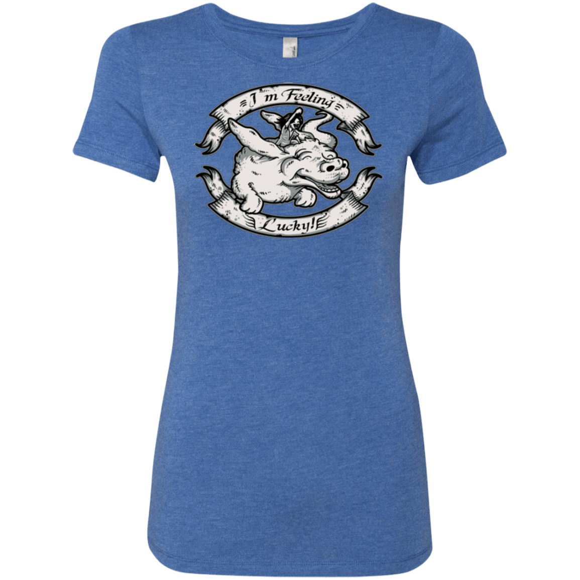 T-Shirts Vintage Royal / Small IM FEELING LUCKY Women's Triblend T-Shirt