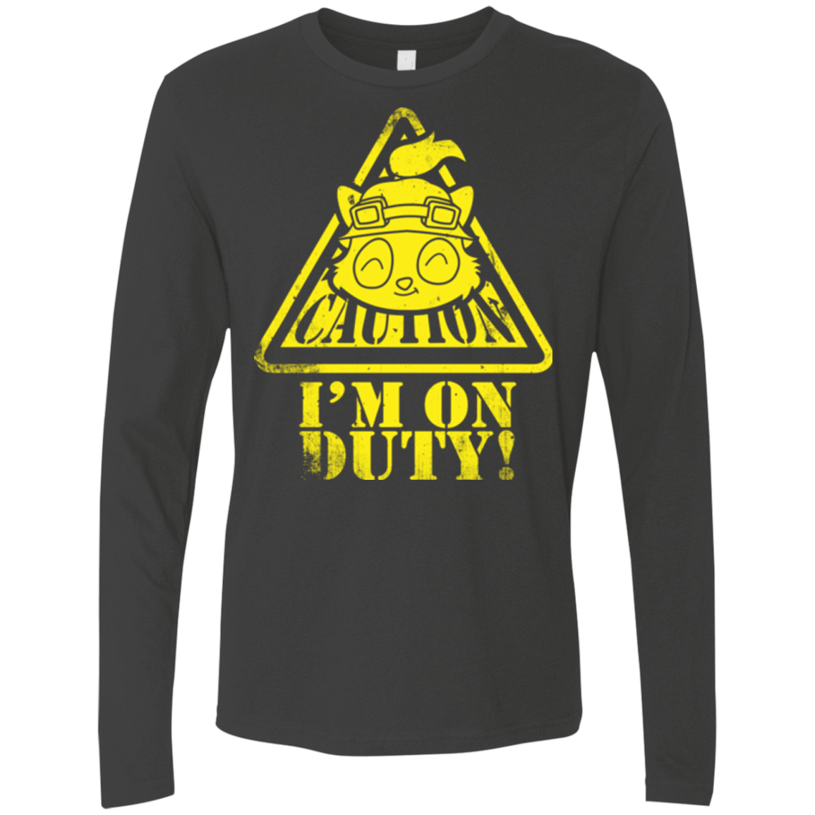 T-Shirts Heavy Metal / Small Im on duty Men's Premium Long Sleeve