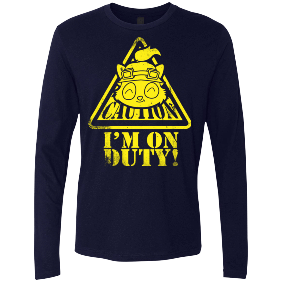 T-Shirts Midnight Navy / Small Im on duty Men's Premium Long Sleeve
