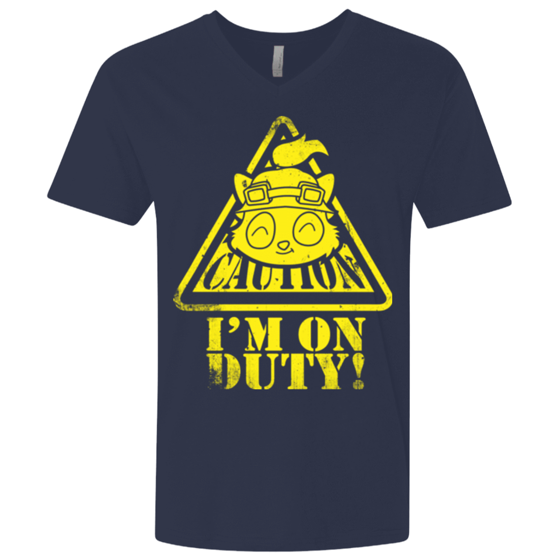 T-Shirts Midnight Navy / X-Small Im on duty Men's Premium V-Neck