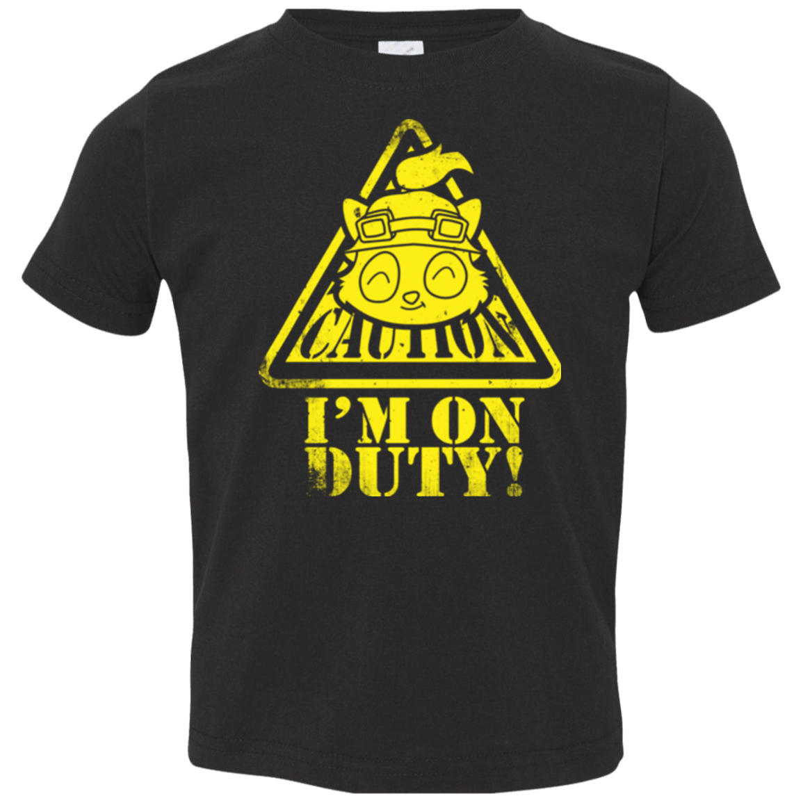 T-Shirts Black / 2T Im on duty Toddler Premium T-Shirt